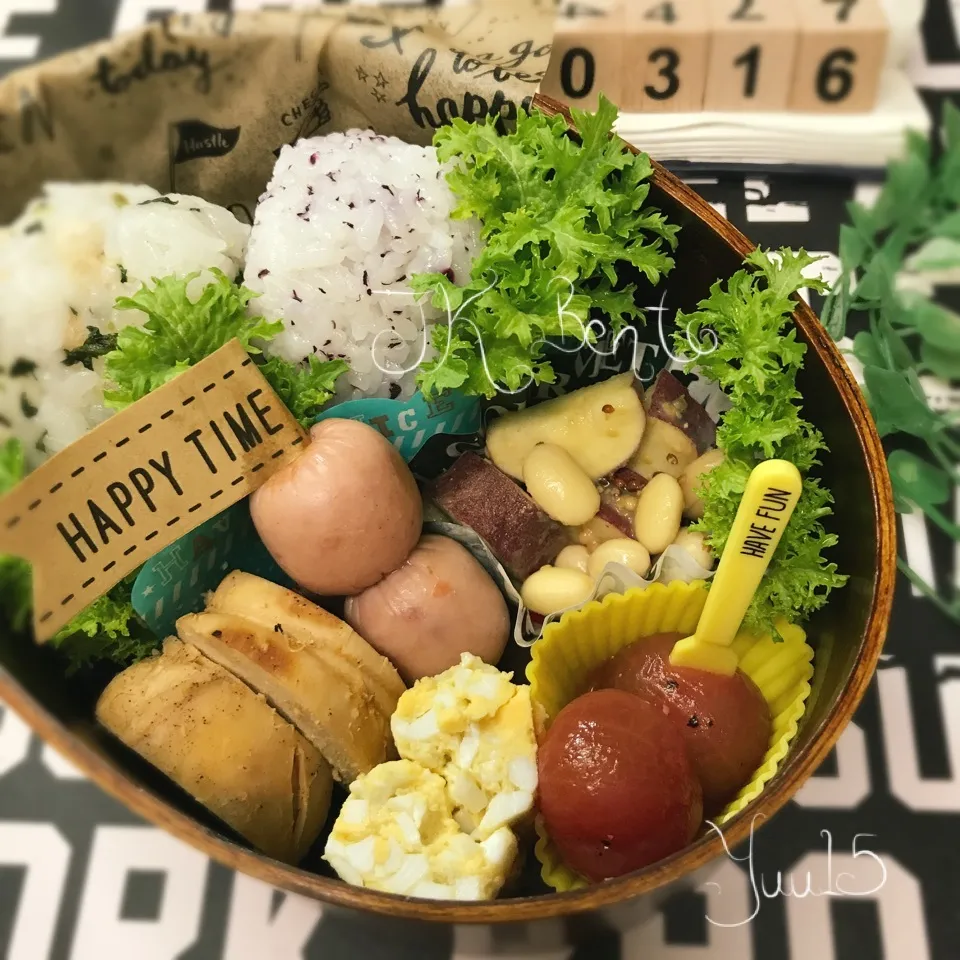 Snapdishの料理写真:3/16.。.:*☆女子高生Bento☆|ゆうさん