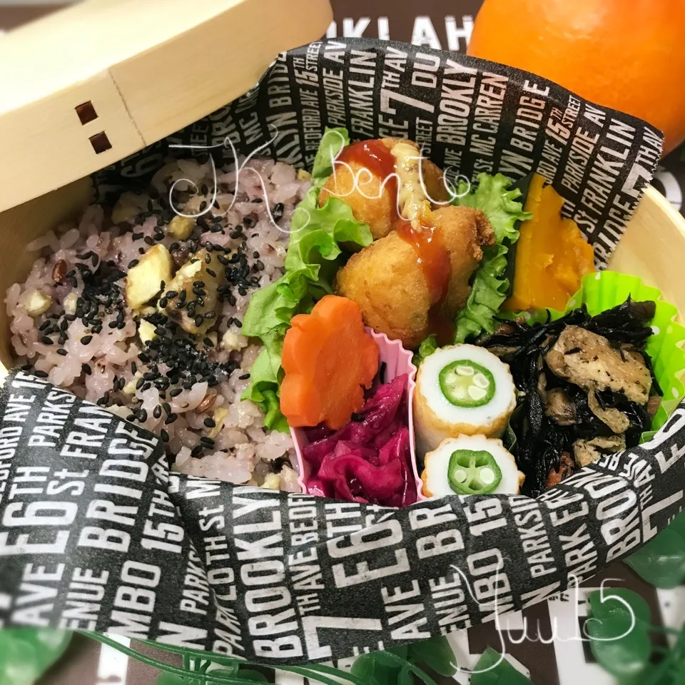 Snapdishの料理写真:1/18.。.:*☆自分Bento.。.:*☆|ゆうさん