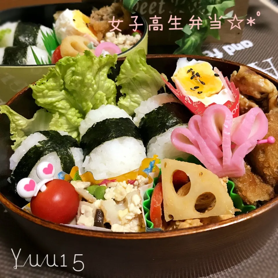 Snapdishの料理写真:11/10.。.:*☆女子高生Bento☆|ゆうさん