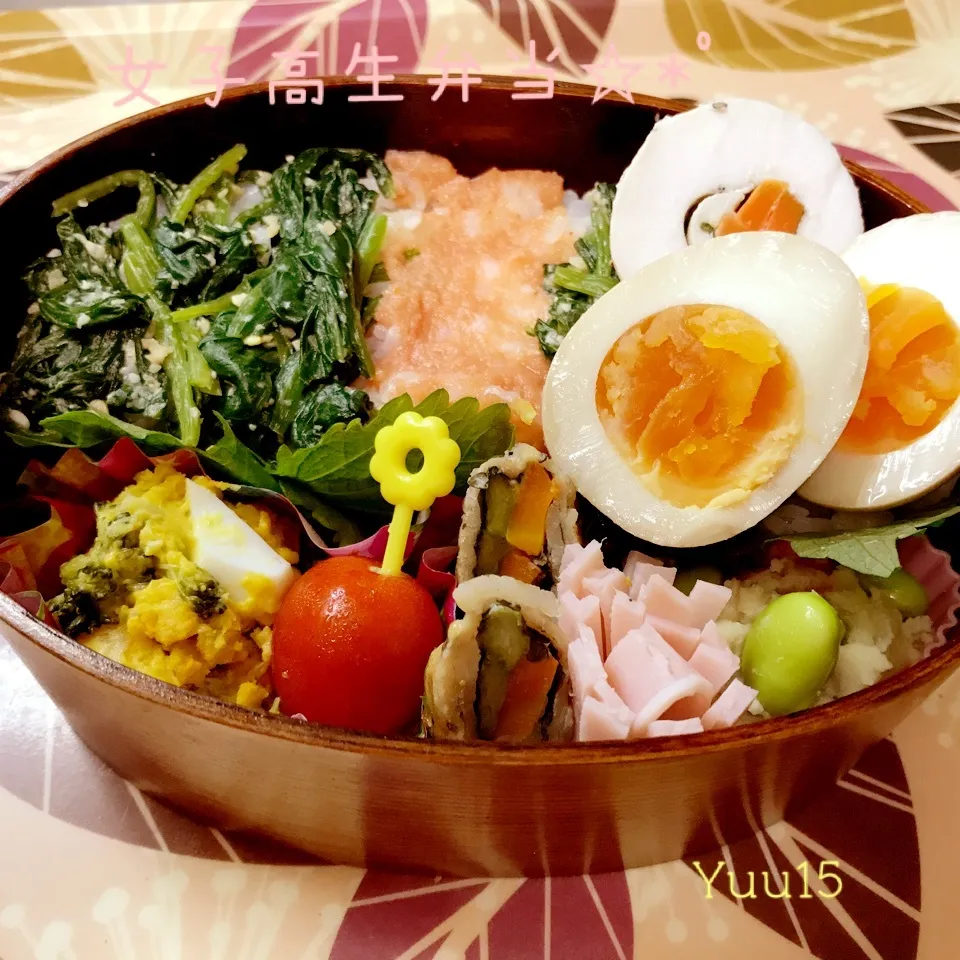 Snapdishの料理写真:10/17.。.:*☆女子高生弁当☆ﾟ|ゆうさん