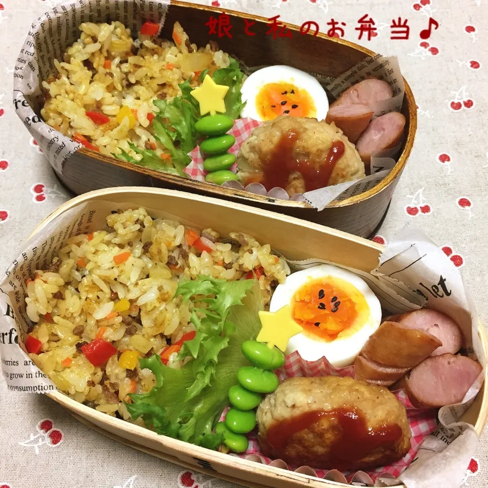 今日のお弁当(ドライカレー)|なめ子さん