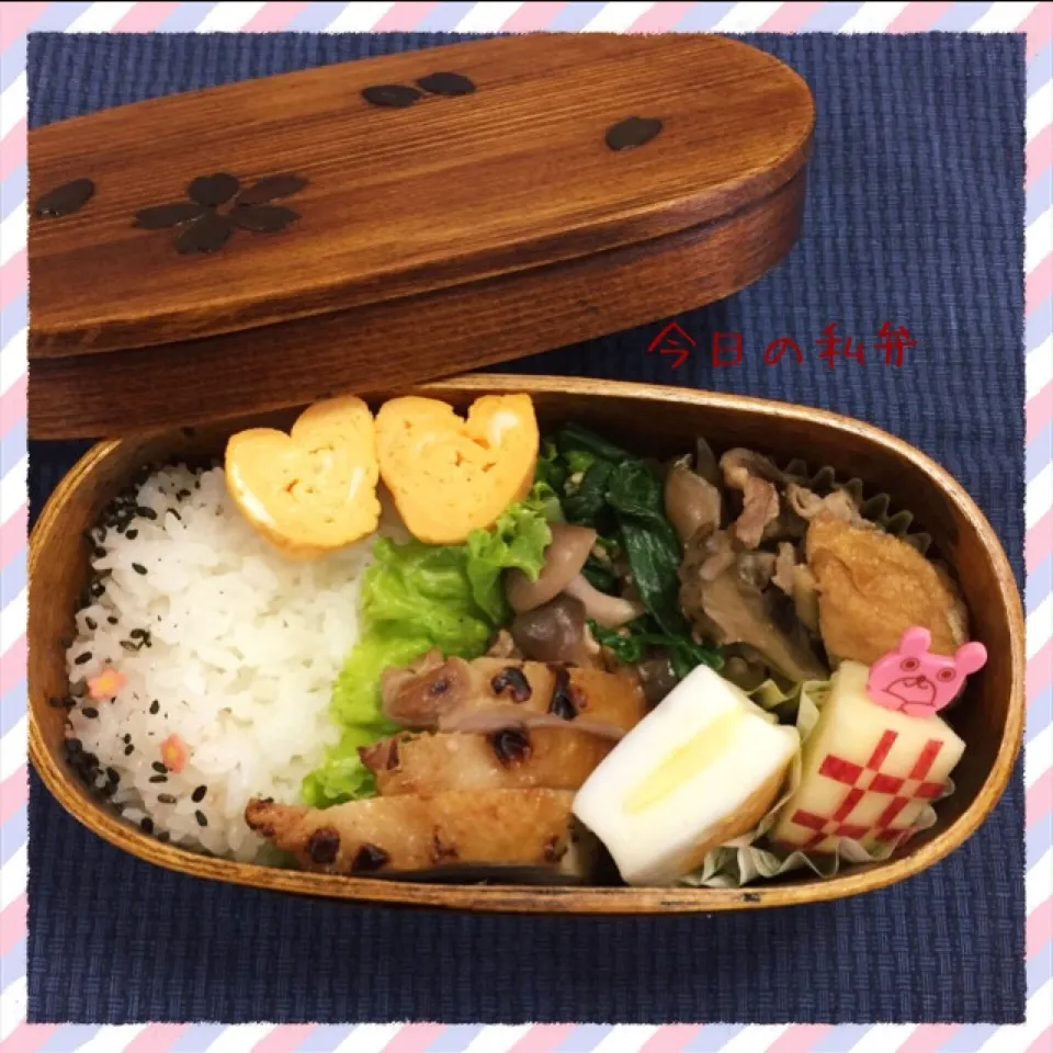 Snapdishの料理写真:今日のお弁当|なめ子さん