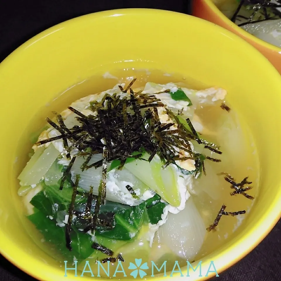 あんみつさんオススメ昆布茶で♡スープ|花ママさん