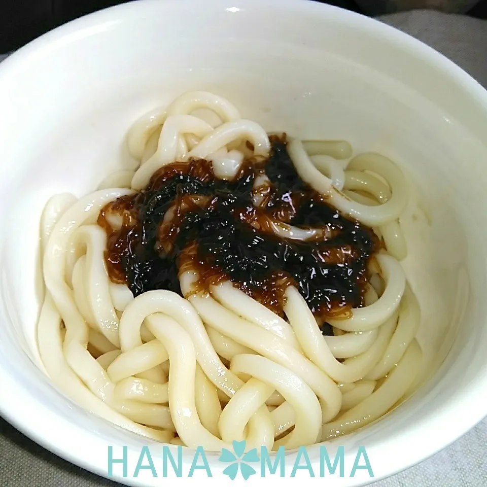 さっぱり美味しい♡超簡単黒酢もずくうどん|花ママさん