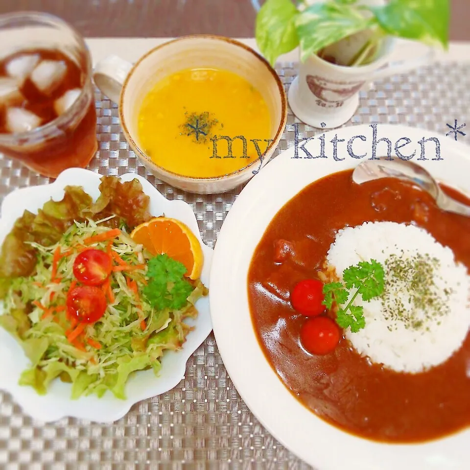 カレーでランチ|Kaorinboさん