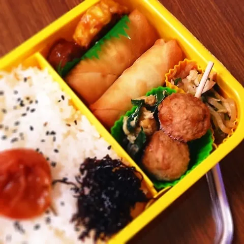 Snapdishの料理写真:男子中学生弁当♡|utaさん