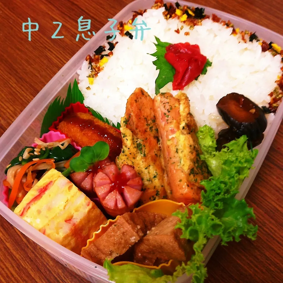 男子中学生弁当|utaさん