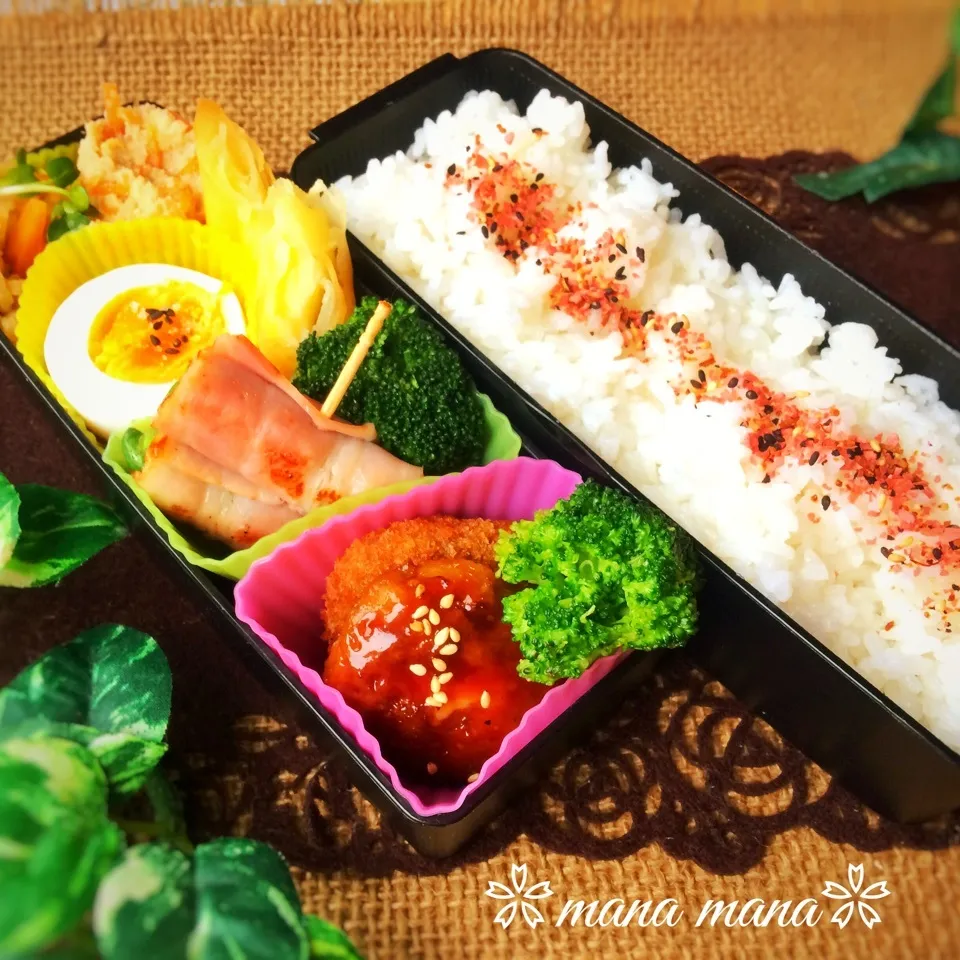 昨日弁当から〜の、今日弁当〜|まなまな♡さん