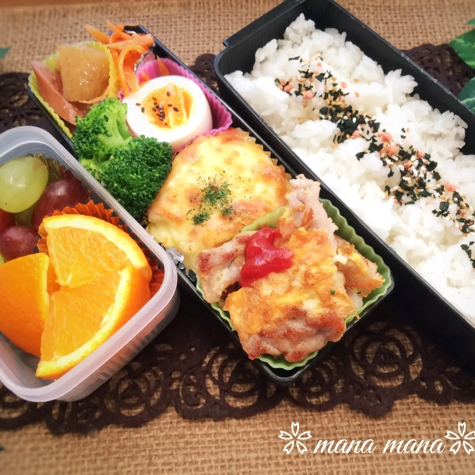 今日は早く帰るぞ弁当〜|まなまな♡さん