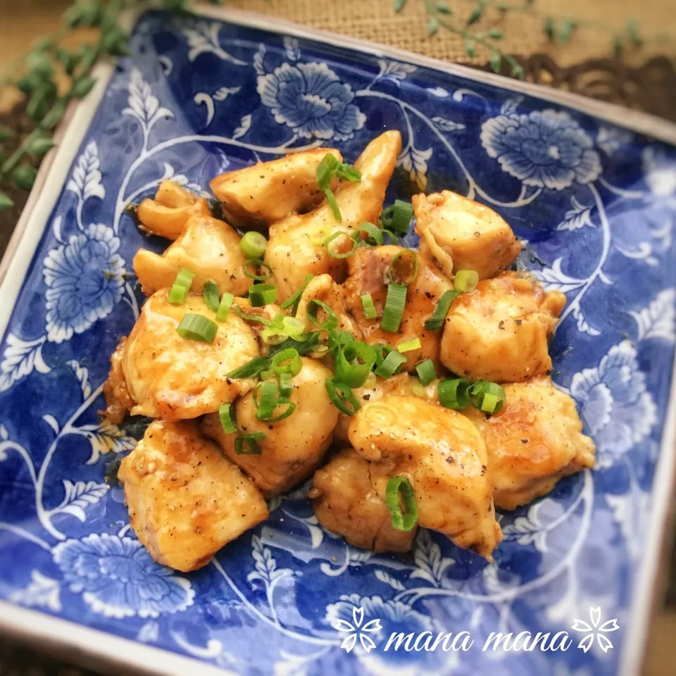 からちゃんの照り旨バターソースチキン♪めちゃ旨です♪|まなまな♡さん