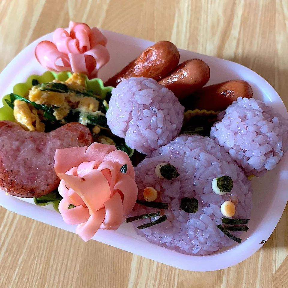 Snapdishの料理写真:チュウチュウ ねずみ🐭さん弁当|nori chef☆*゜ ゜゜*さん