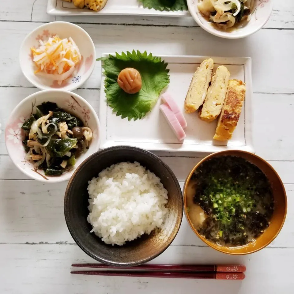 Snapdishの料理写真:週末しっかり朝御飯。|蒼空さん