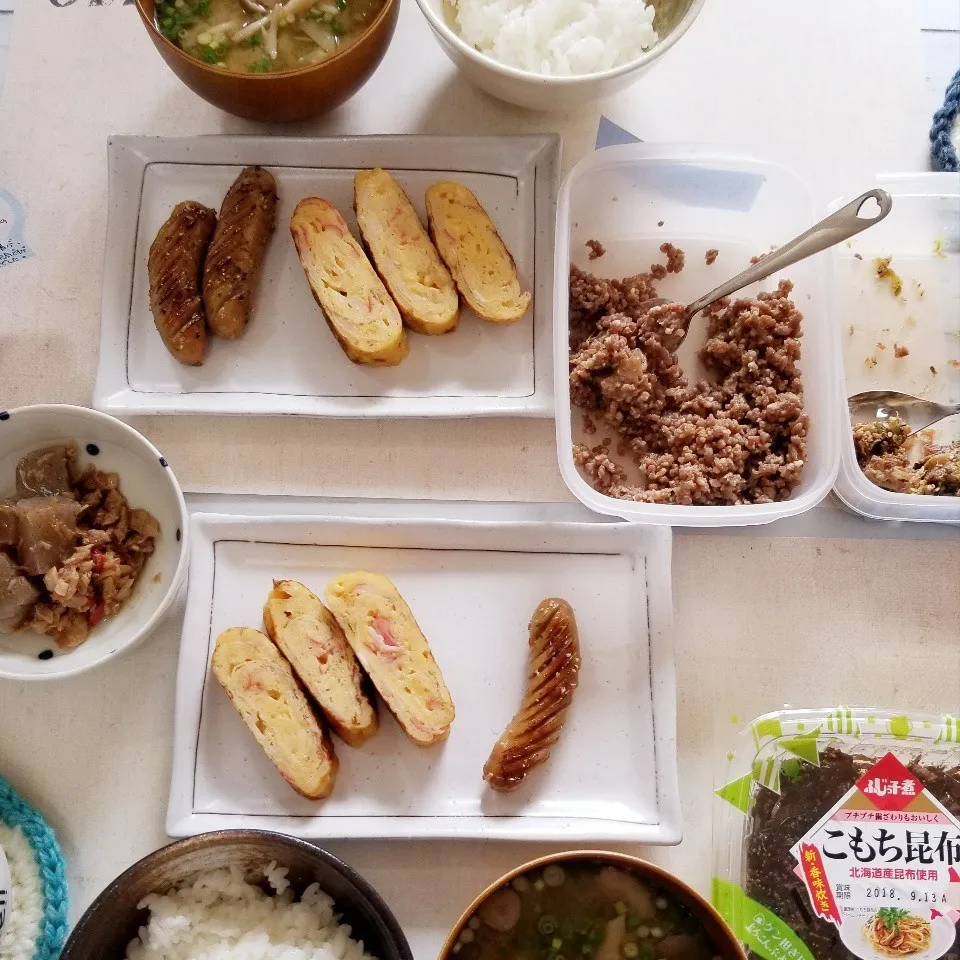 炊きたてご飯とお味噌汁で十分な朝食❤|蒼空さん