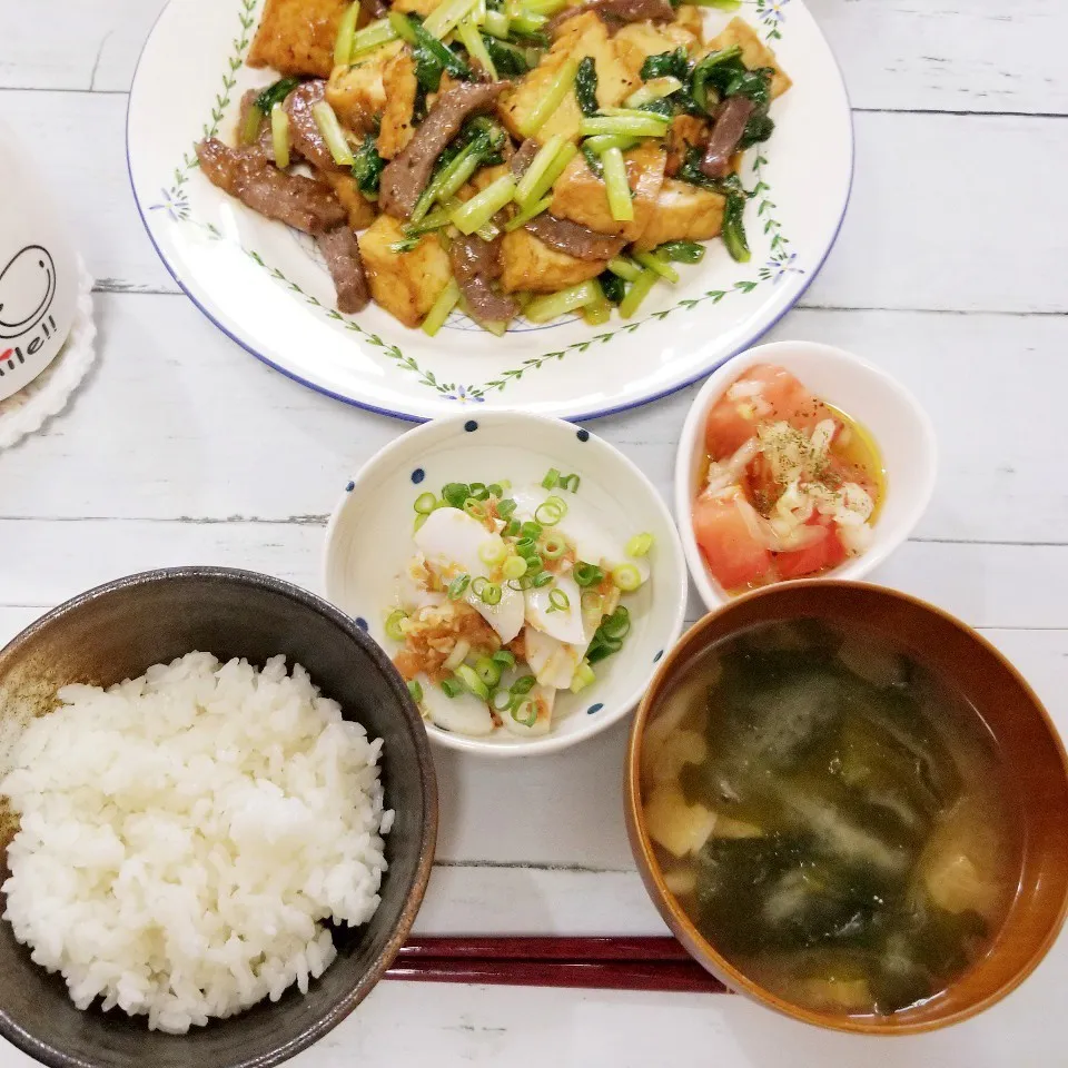 あるもの中華炒めなこんだて🎶|蒼空さん