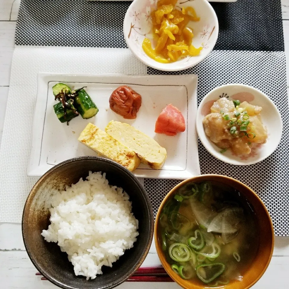 和定食風、朝御飯🎶|蒼空さん