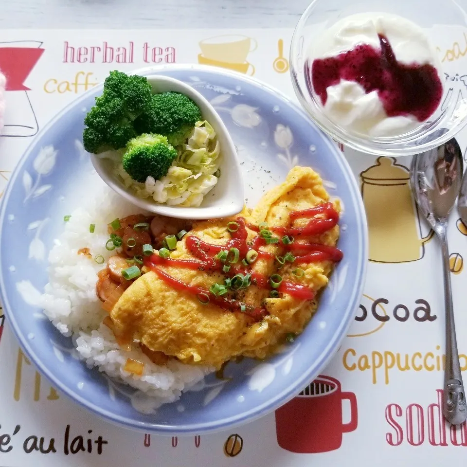 *包まなくても平気！お口の中deオムライス❤*|蒼空さん