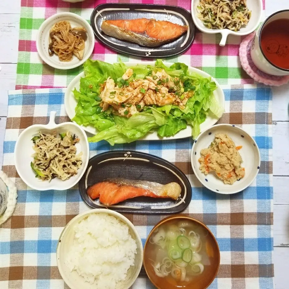 和定食な夕飯🎶|蒼空さん