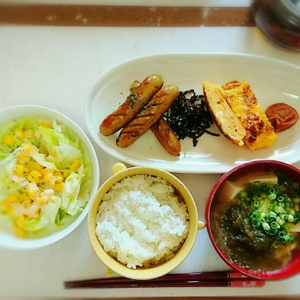 おかず多すぎ？な、朝御飯❤|蒼空さん