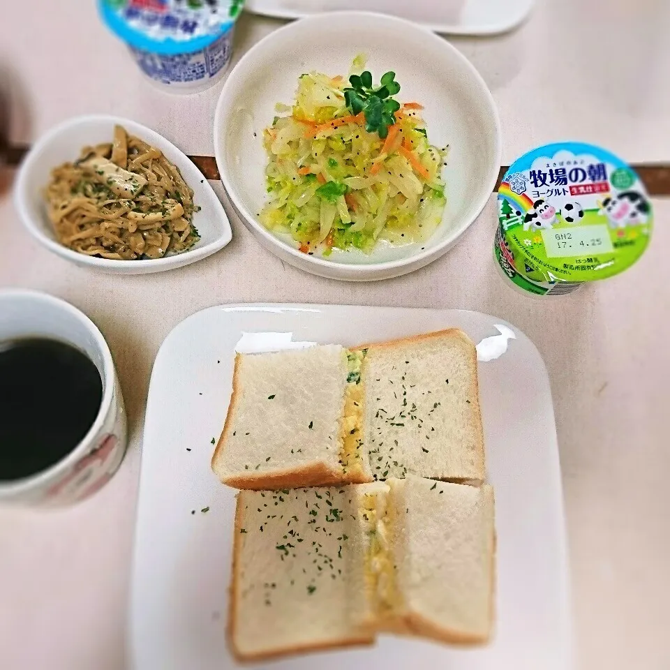 Snapdishの料理写真:あさごパン❤手作り玉子サンド✨|蒼空さん