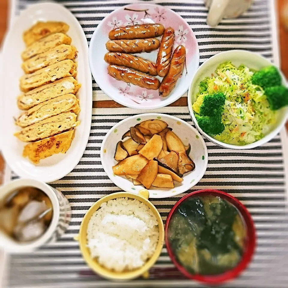 Snapdishの料理写真:我が家の朝ご飯❤❤|蒼空さん