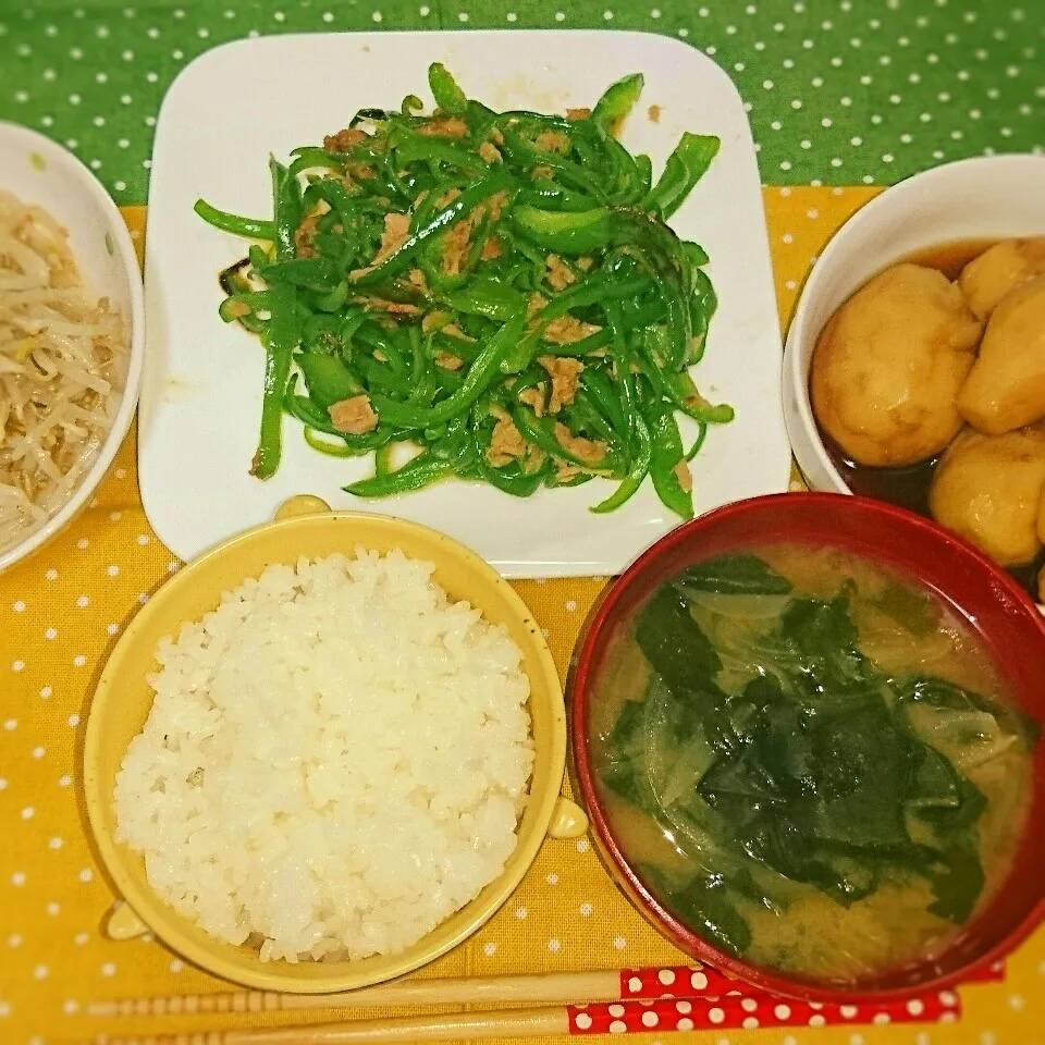 夕御飯は野菜尽くしで♪|蒼空さん