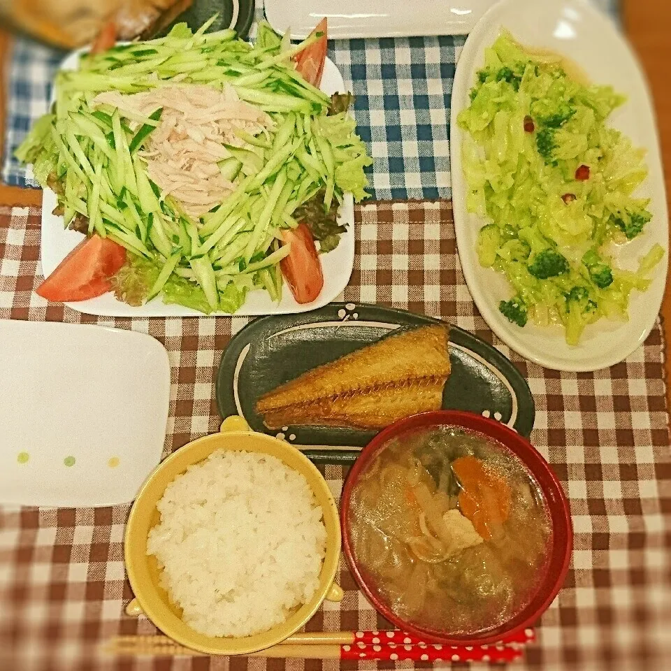 本日のあるもの夕飯♪|蒼空さん