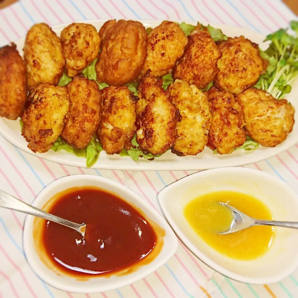 手作りチキンナゲット♪|蒼空さん