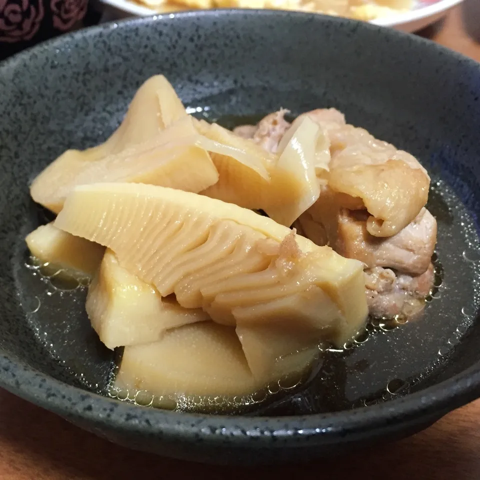 鶏肉とたけのこの煮物|あやさん