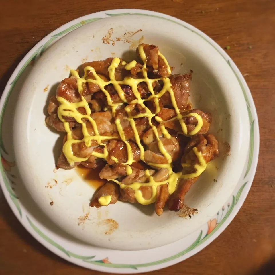 Snapdishの料理写真:ぶりちゃんのマヨ照り焼きまたつくっちゃった💕|pippiさん