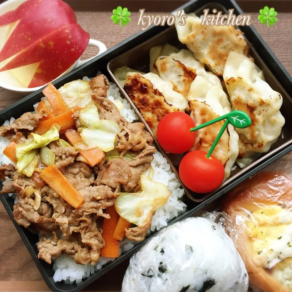 Snapdishの料理写真:2018年5月23日 高校男子（置き）弁当|kyoroさん