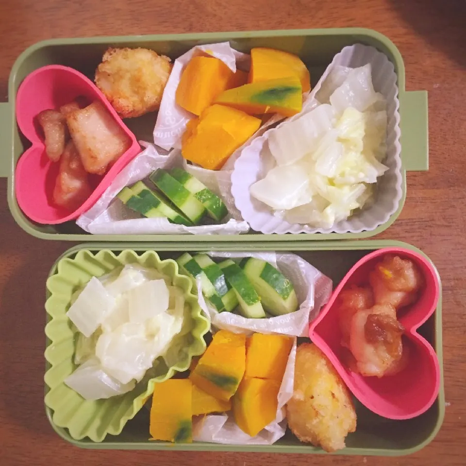 今週も週末のちびっこお弁当❀(*´v`*)❀|pippiさん