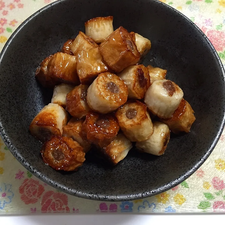 ちくわの肉詰め照り焼き|あやさん