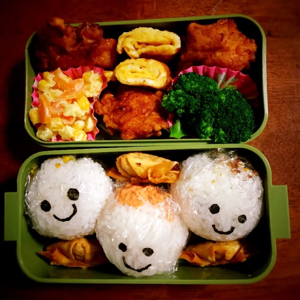 Snapdishの料理写真:娘の遠足(仕事でね)お弁当(o^^o)|pippiさん