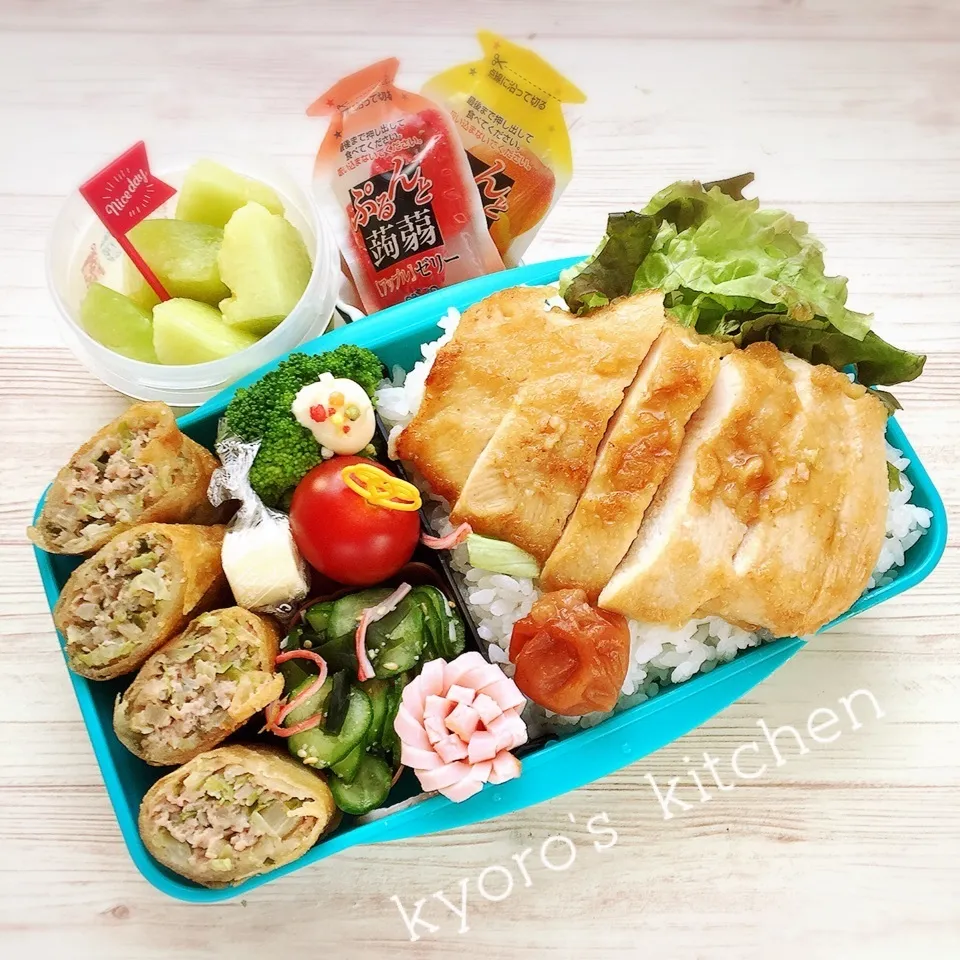 Snapdishの料理写真:2017年5月30日　中学男子弁当|kyoroさん