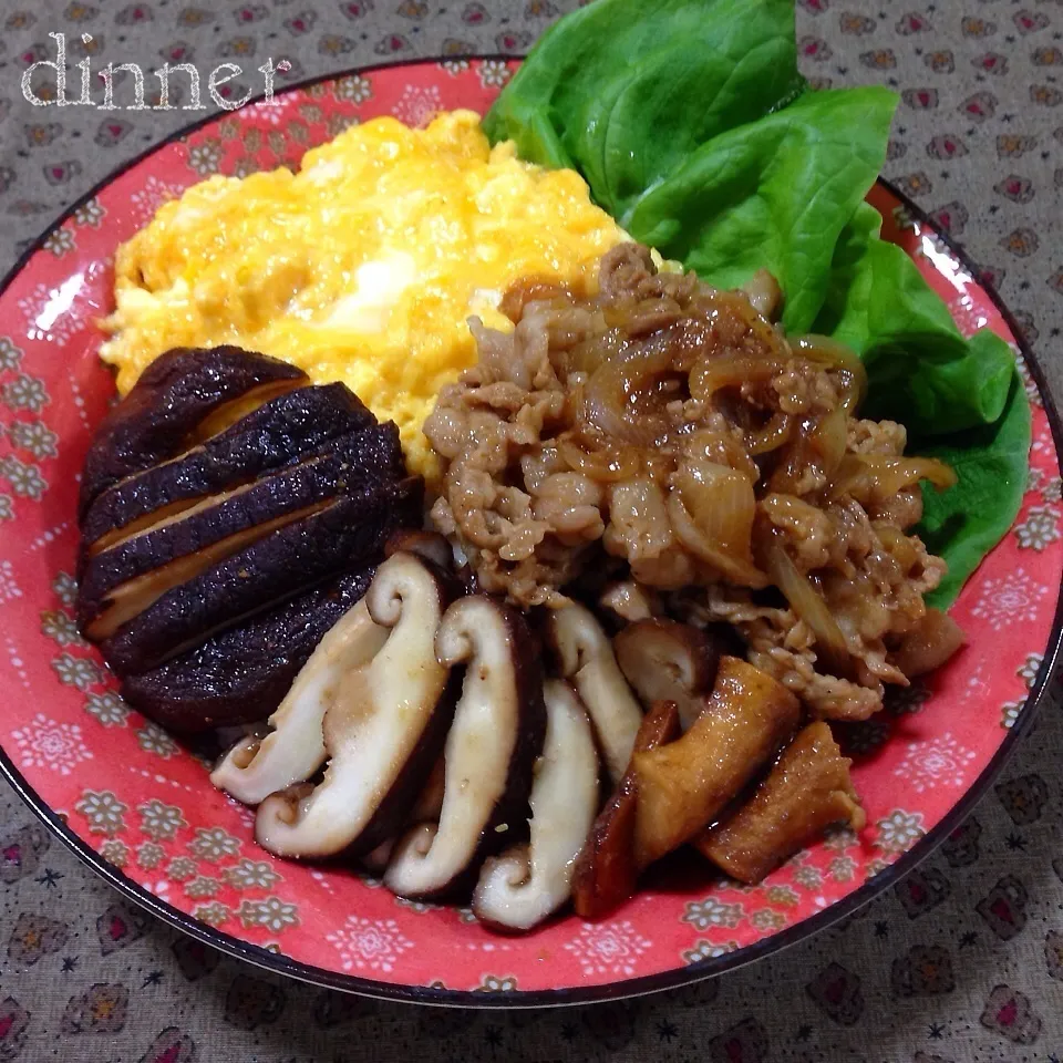 しいたけのステーキ丼|あやさん