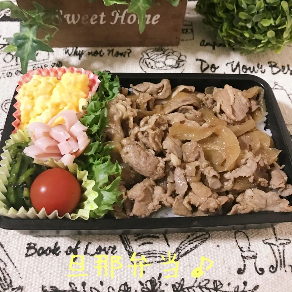 Snapdishの料理写真:今日の旦那弁当♪6月〜|あやちゃんママさん