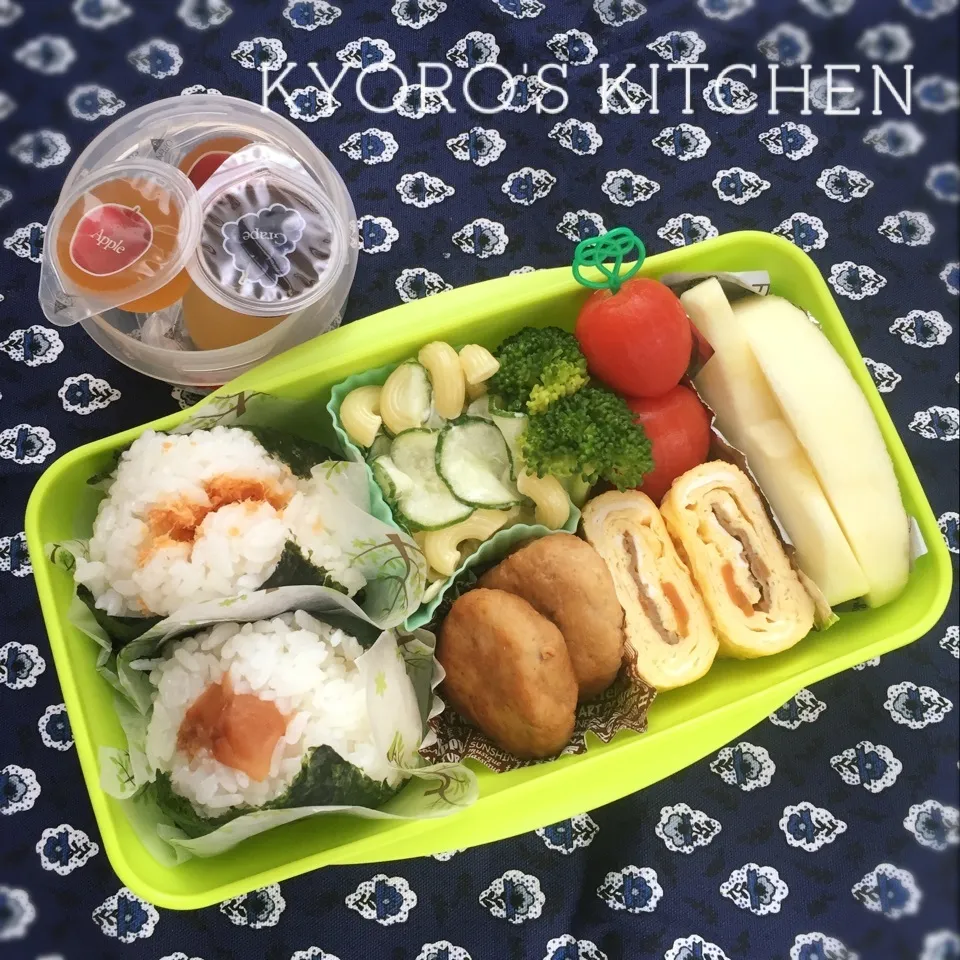 Snapdishの料理写真:2016年9月15日 中学男子弁当|kyoroさん