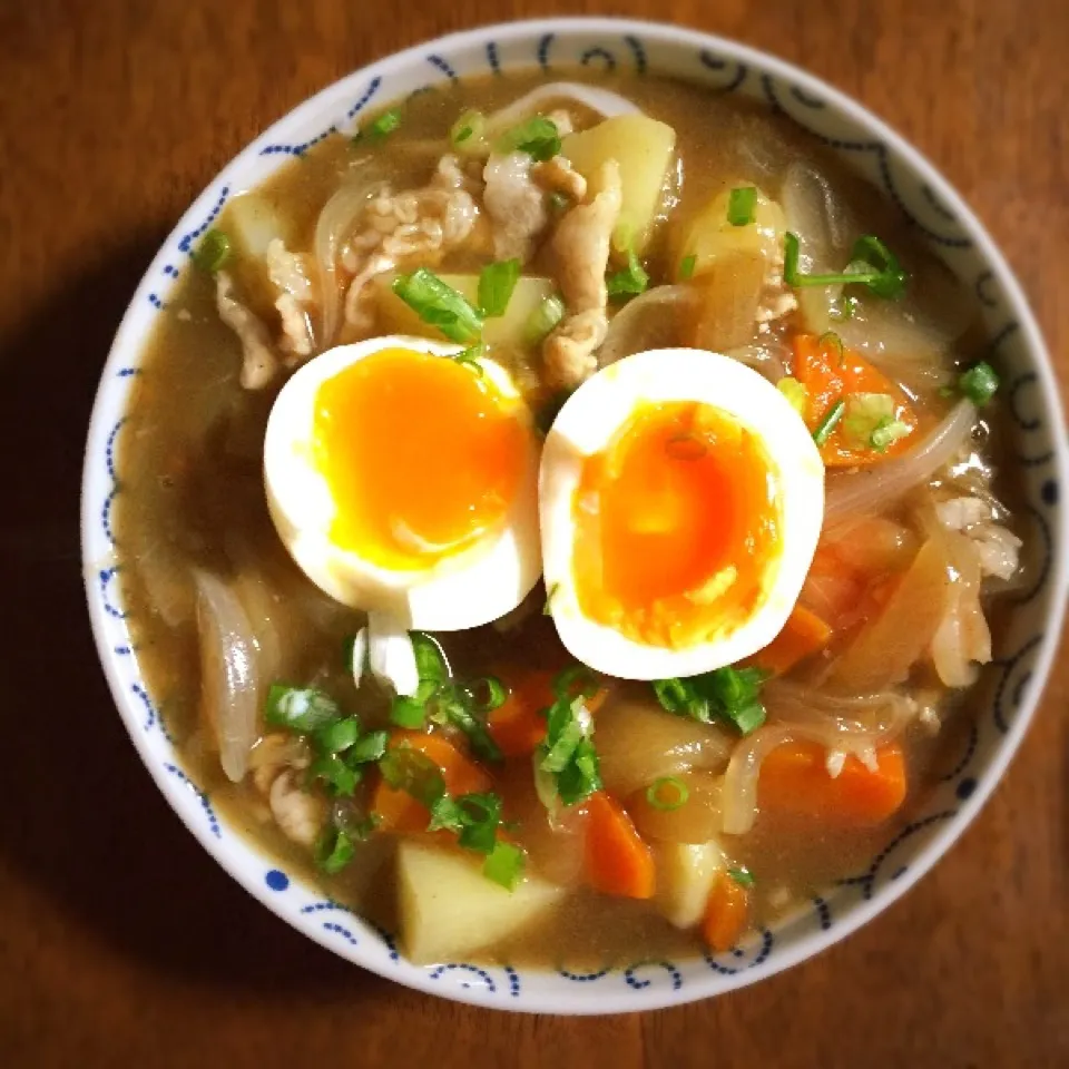 【♯夏休みお昼ご飯プロジェクト】♡けろよんさんのカレーうどん|pippiさん