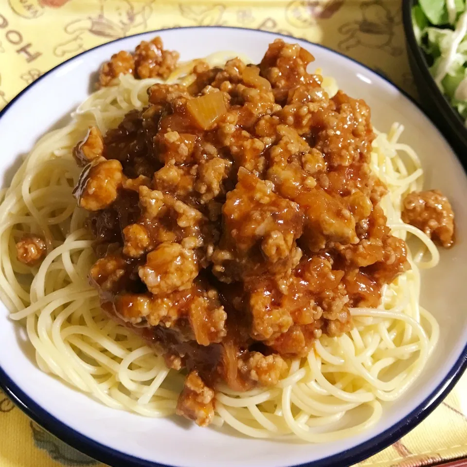 ミートソーススパゲッティ🍝|あやちゃんママさん