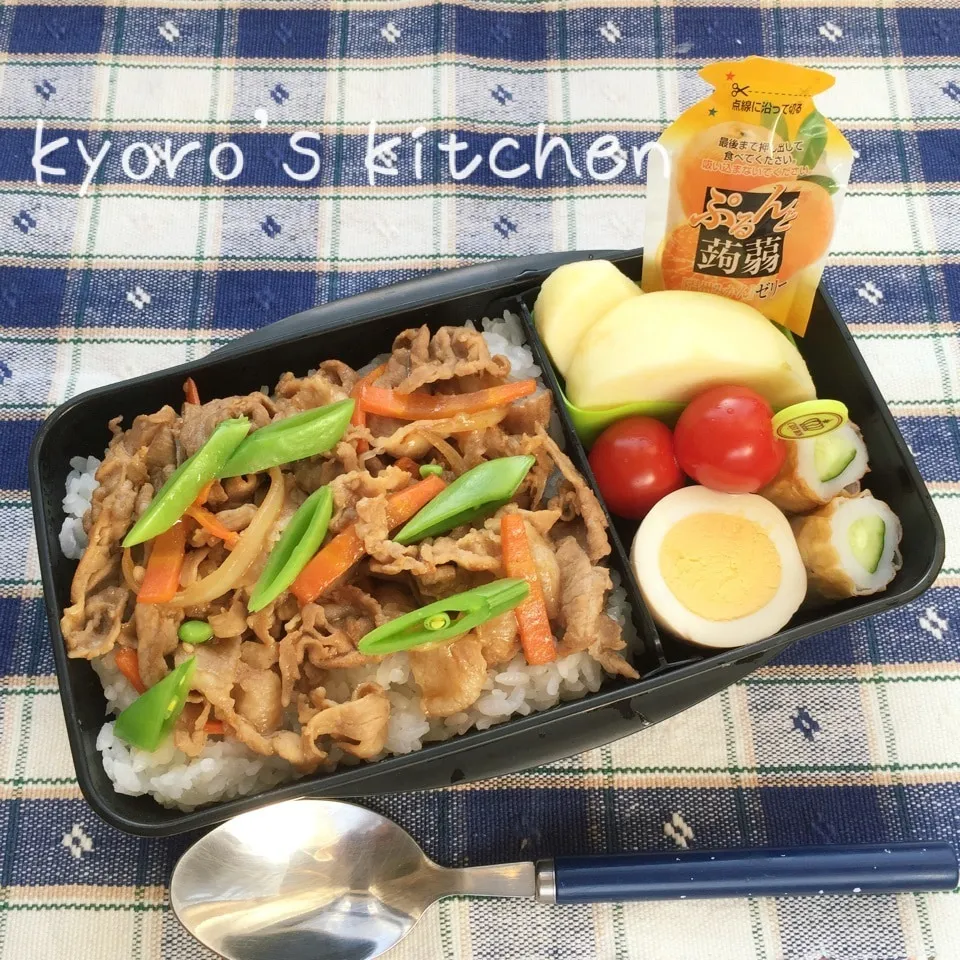 Snapdishの料理写真:2016年4月2日　中学男子（部活）弁当|kyoroさん