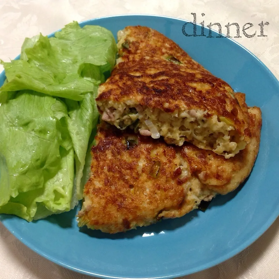 Snapdishの料理写真:つくね芋と豚ひき肉のマヨポン焼き＊柚子胡椒風味|あやさん