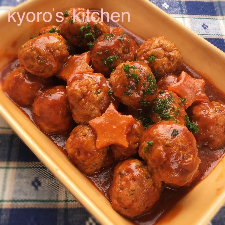 粉豆腐inでヘルシーミートボール☆お弁当や作り置きに|kyoroさん