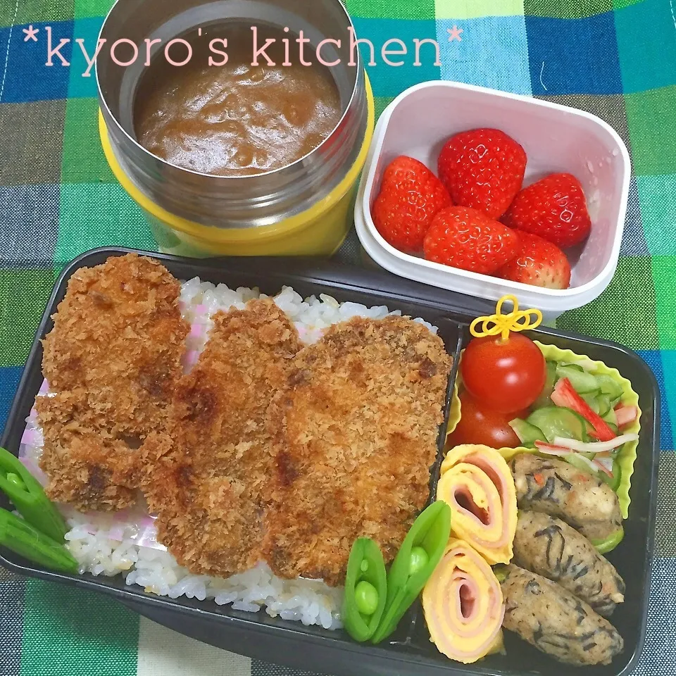 2016年2月4日 中学男子弁当|kyoroさん