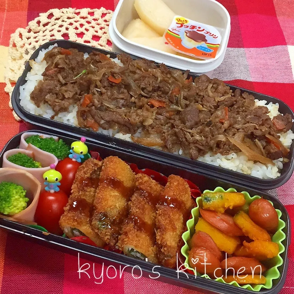 2015年11月11日 中学男子弁当|kyoroさん