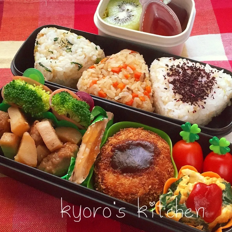 2015年9月29日 中学男子弁当|kyoroさん