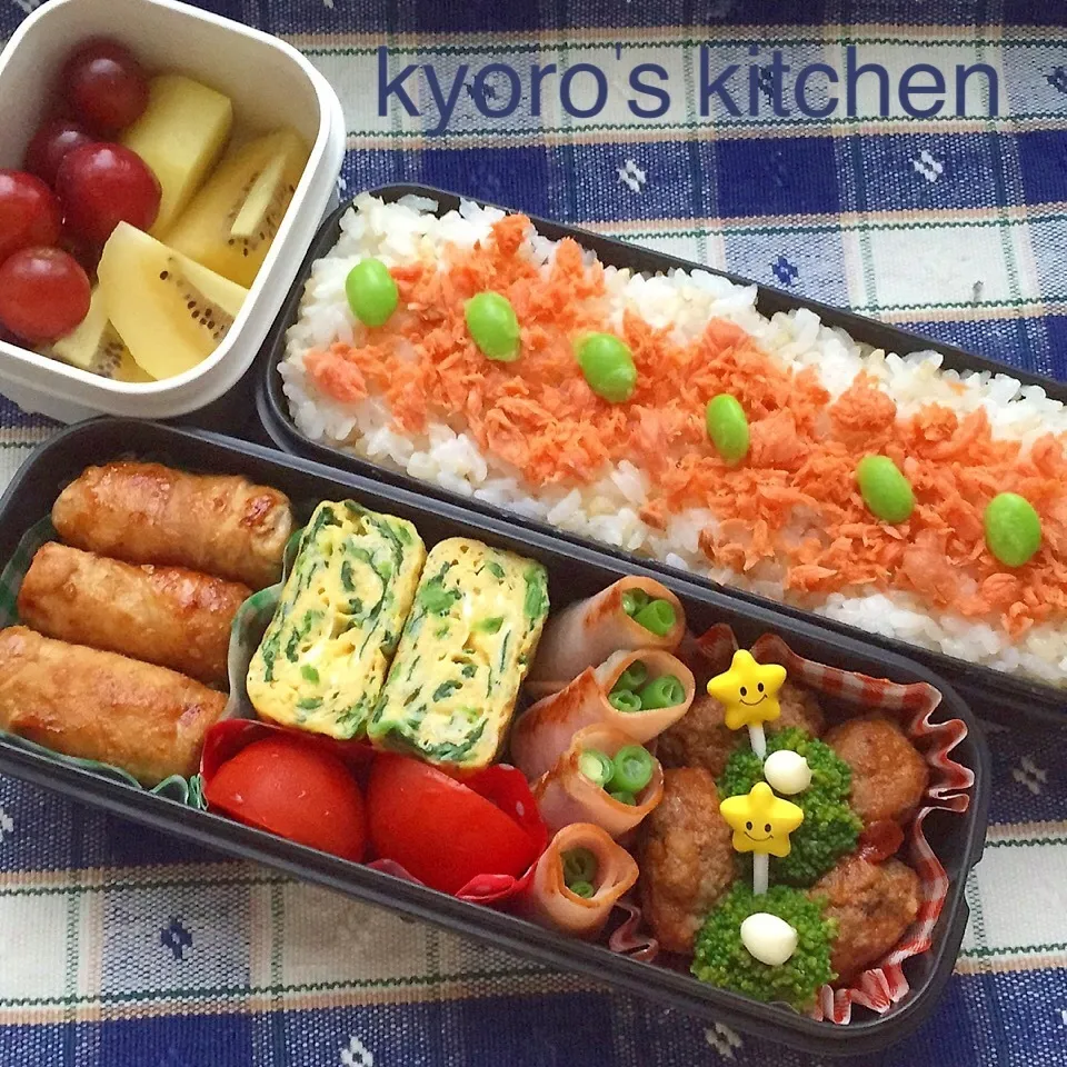 2015年6月12日 中学男子弁当|kyoroさん