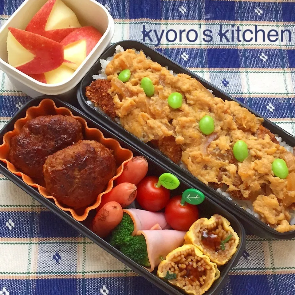 Snapdishの料理写真:2015年6月5日 中学男子弁当|kyoroさん