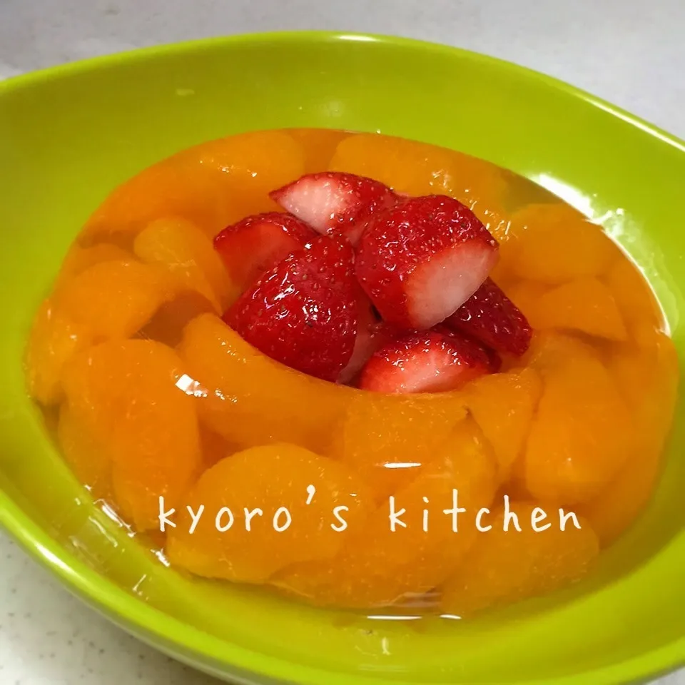 みかん缶で♡リングゼリー|kyoroさん