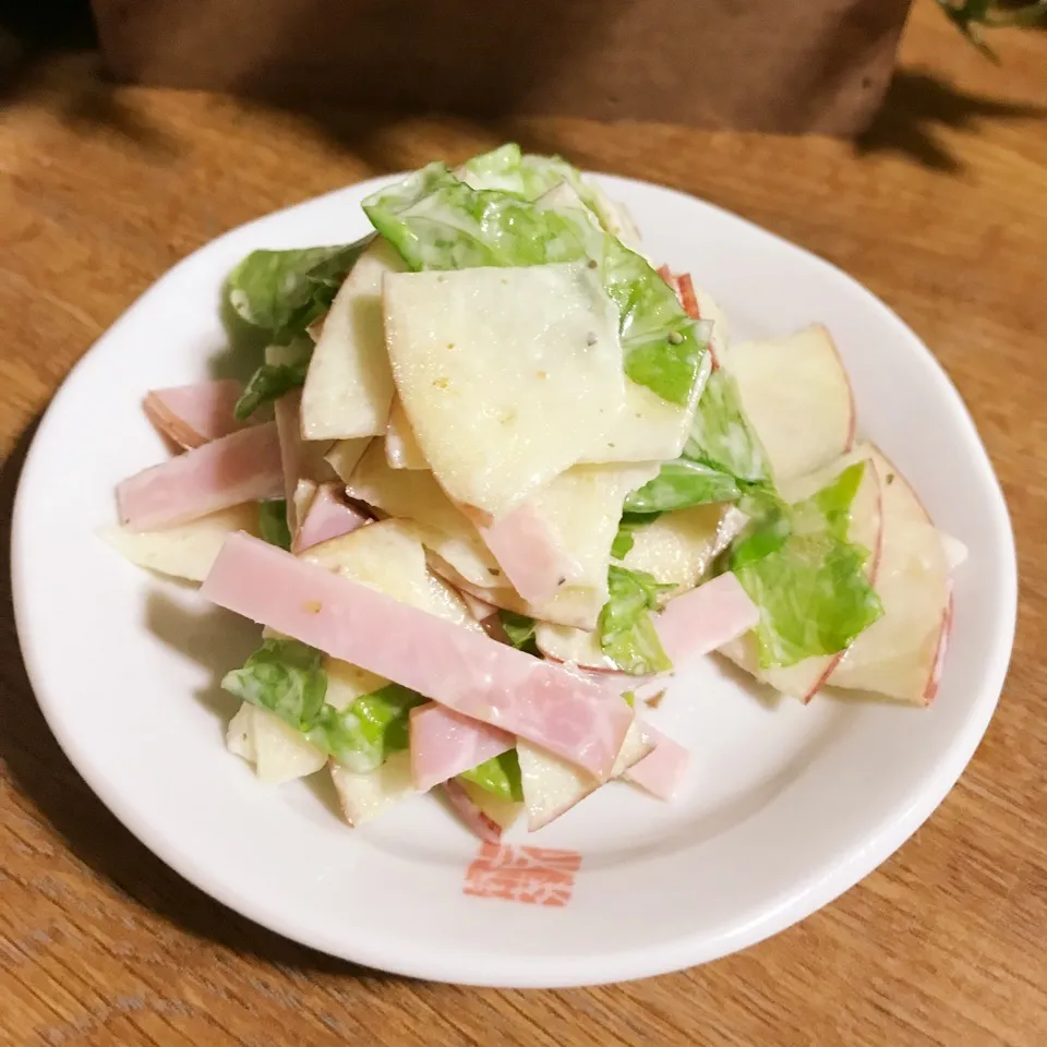 りんごサラダ🍎|あやちゃんママさん