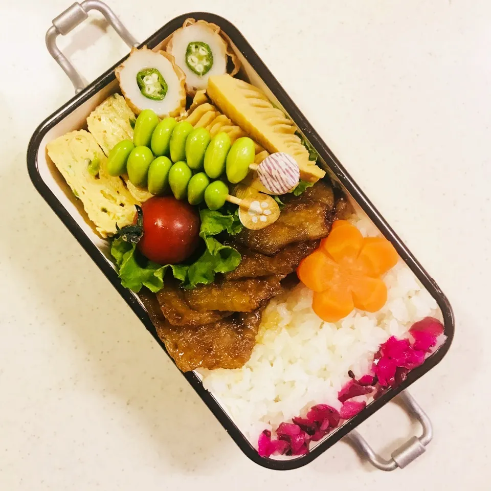 Snapdishの料理写真:高2娘 お弁当。記録。|Yukionさん